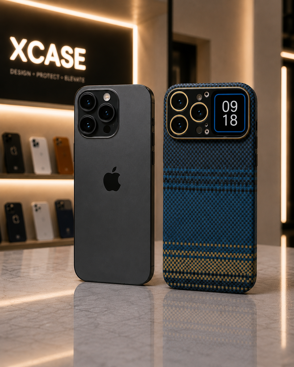 XCASE Blue Heritage OLED